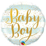 09" BABY BOY BLUE STRIPES MINI