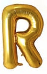 40in Foil Letter Balloons Gold, from A to Z Single Pack