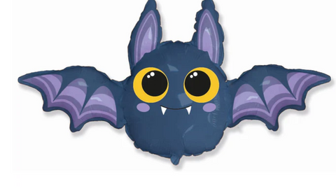 16" Air-fill Only Bat Mini Foil Balloon
