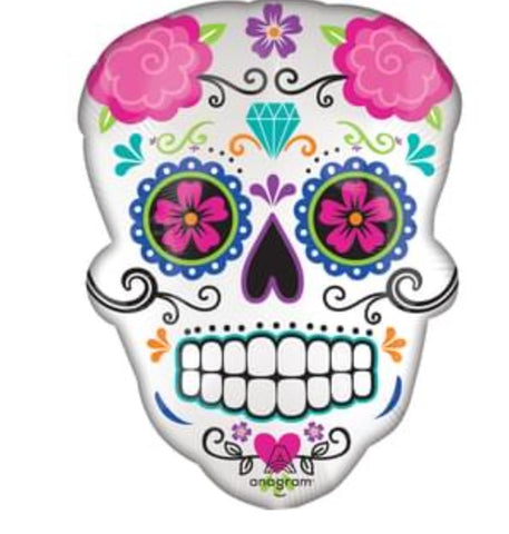 24" SUGAR SKULL SUPER SHAPE