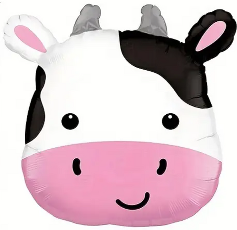 21" Cute Cow Head