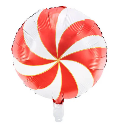 18" Red-Gold Peppermint Candy