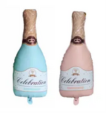 33" Celebration Matte Champagne Bottle, Choose Color