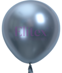 Elitex 6" Superglow Silver Latex Balloon 50ct