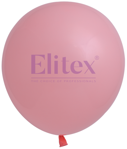 Elitex 12" Smoothie Strawberry Latex Balloon 50ct