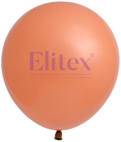 Elitex 18" Teak Brown Latex Balloons 10ct