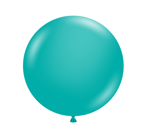 Tuftex 24in Teal Latex Balloons 25ct