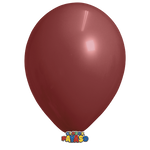 Globos Payaso 24in Balloon Deco Translucid Burgundy 3ct