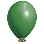 Globos Payaso 12in Balloon Deco Translucid Emerald Green 50ct