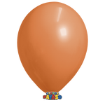 Globos Payaso 5in Balloon Deco Translucid Orange 100ct