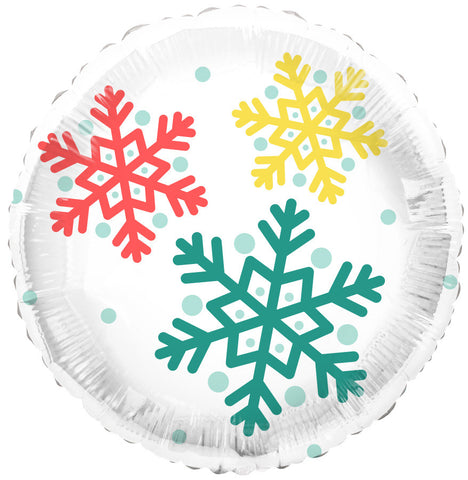 18" SNOWFLAKES-TUFTEX