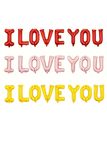 14" Phrase I Love You, Set of Letters- Choose Your Color