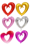 40" Heart Shape Open Heart-Choose Your Color-Packaged