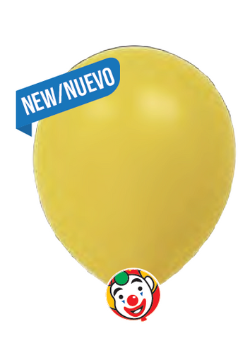 Globos Payaso 12in Balloon Vintage Ocher 50ct