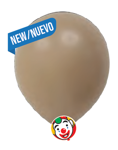 Globos Payaso 5in Balloon Vintage Sepia 100ct