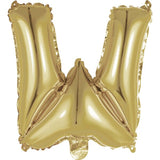 14" Letter White Gold Foil - Single Package Balloon Exchange