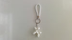 Leather Strap Balloon Dog Keychain