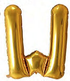 40in Foil Letter Balloons Gold, from A to Z Single Pack