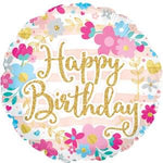 17" HAPPY BIRTHDAY GLITTER FONT-CTI