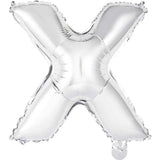 14" Letter Silver Foil - Single Package Balloon Exchange