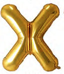 40in Foil Letter Balloons Gold, from A to Z Single Pack