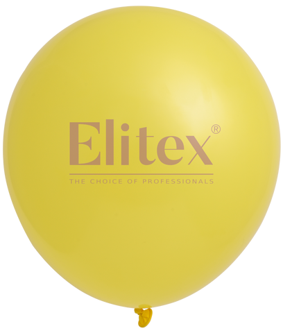 Elitex 18" Yellow Latex Balloons 10ct