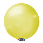 Globos Payaso 36in Balloon Pastel Yellow 3ct