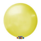 Globos Payaso 36in Balloon Pastel Yellow 3ct