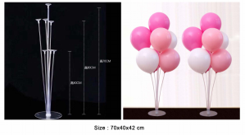 Base Bouquet, Centerpieces Balloon Holder/Stand-16*24*26 inches (70*60*40 cm),