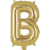14" Letter White Gold Foil - Single Package Balloon Exchange