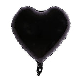 04" Heart Foil Balloon package of 4