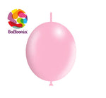 Balloonia 6" Decolink Latex Balloon Matte Baby Pink 100CT