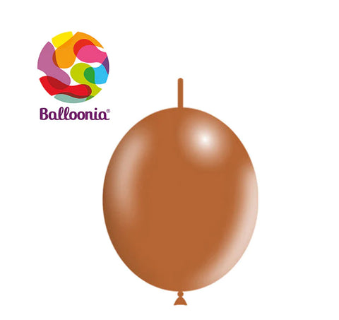 Balloonia 6" Decolink Latex Balloon Pastel Brown 100CT