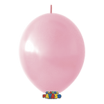 Globos Payaso Linking 12in Balloon Decorator Pink 50ct