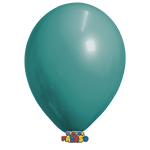 Globos Payaso 5in Balloon Decorator Aqua Blue 100ct