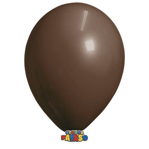 Globos Payaso 16in Balloon Decorator Brown 50ct