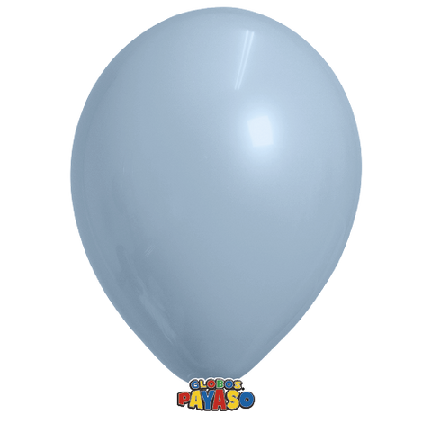 Globos Payaso 5in Balloon Decorator Sky Blue 100ct
