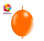 Balloonia 12" Decolink Latex Balloon Pastel Orange 100CT