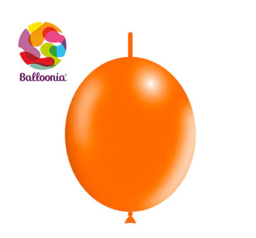 Balloonia 12" Decolink Latex Balloon Pastel Orange 100CT