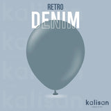Kalisan Latex Retro Denim - 36", 2 Pieces