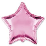 18" Star Foil Balloons -Flat (Choose your Color)