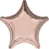 18" Star Foil Balloons -Flat (Choose your Color)