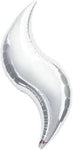 Curve Foil Balloon 36" (Choose your color)