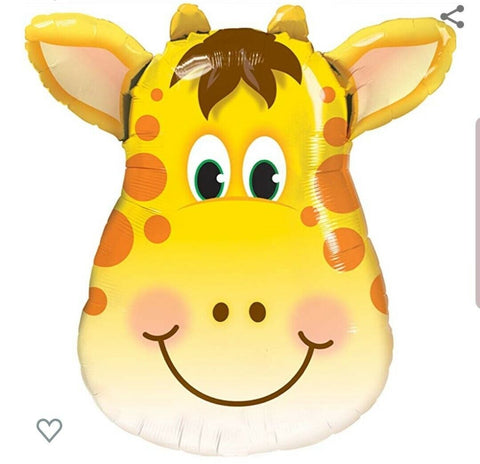 22" Giraffe Shape Balloon- Flat