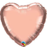 09" Heart Foil Balloons - A. L. Party Balloons