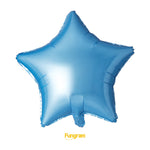 18" Star Foil Balloons -Flat (Choose your Color)