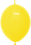 Sempertex 6" Fashion Yellow  Link-O-Loons (50pcs)