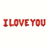 14" Phrase I Love You, Set of Letters- Choose Your Color