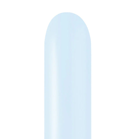 Kalisan Nozzle Up Macaron Baby Blue - 260 Modelling 2"/60", 50 Pieces