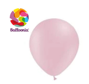Balloonia 12" Balloon Matte Latex Baby Pink 100ct